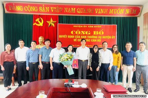 Huyện ủy Tân Uyên tổ chức Hội nghị công tác cán bộ