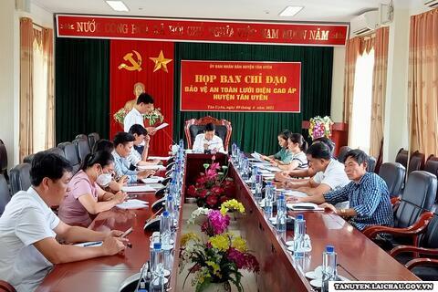 Huyện Tân Uyên: Họp Ban Chỉ đạo thi cấp huyện, Kỳ thi tốt nghiệp THPT năm 2022