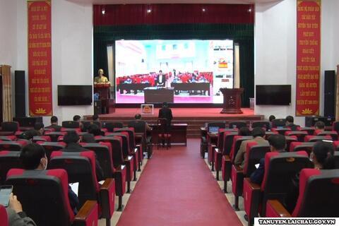 Tân Uyên: Hội nghị tiếp xúc cử tri trực tuyến đến 10 xã, thị trấn trước Kỳ họp thứ năm HĐND tỉnh, huyện