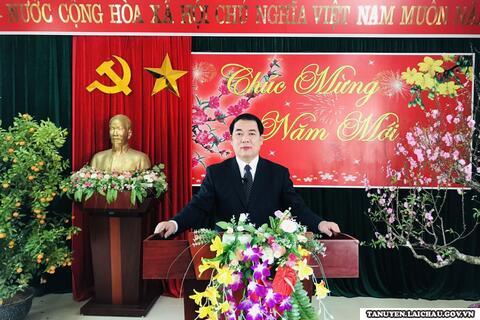 Chúc tết của đồng chí Nguyễn Thanh Văn, Phó Bí thư, Chủ tịch UBND huyện nhân dịp Xuân nhâm dần năm 2022
