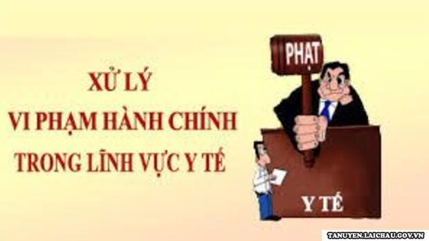 Quyết định xử phạt vi phạm hành chính trong lĩnh vực Y tế