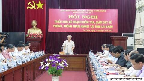 Lai Châu thực hiện công tác phòng, chống tham nhũng