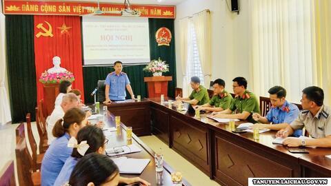 VKSND huyện Tân Uyên tổ chức Hội nghị sơ kết công tác phối hợp liên ngành tố tụng 6 tháng đầu năm và phương hướng nhiệm vụ trọng tâm 6 tháng cuối năm 2023