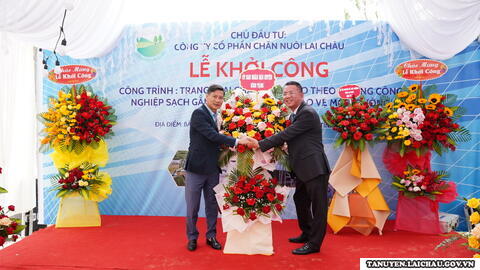 Lễ khởi công Công trình “Trang trại chăn nuôi heo theo hướng công nghiệp sạch gắn với trồng rừng bảo vệ rừng”