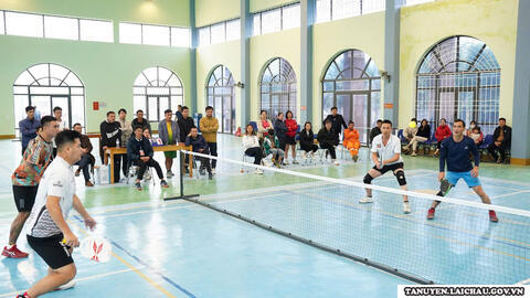 Hấp dẫn, kịch tích Giải Pickleball huyện Tân Uyên năm 2024