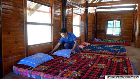Đoàn viên Lù A Sía phát triển kinh tế theo mô hình Homestay