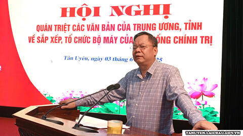 Huyện ủy Tân Uyên: Hội nghị Ban Chấp hành Đảng bộ huyện khóa XVIII, nhiệm kỳ 2020- 2025 (mở rộng).