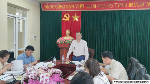 Hội nghị lần thứ nhất Ban chấp hành Đảng ủy xã Tân Uyên