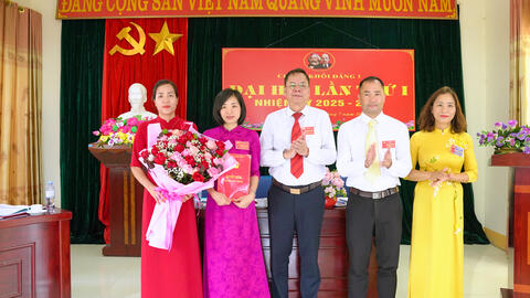Đại hội Chi bộ khối Đảng 1 lần thứ I, nhiệm kỳ 2025 – 2030 thành công tốt đẹp