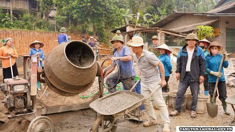 Xã Thân Thuộc nỗ lực xóa nhà tạm, nhà dột nát