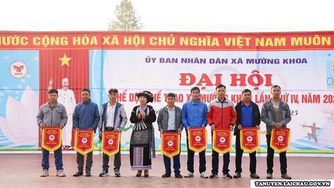 Ghi nhận tại Đại hội TDTT xã Mường Khoa lần thứ IV, năm 2025