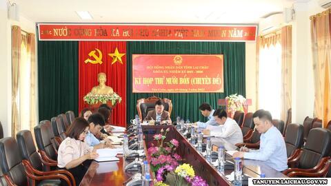 HĐND tỉnh tổ chức Kỳ họp thứ mười bốn (Chuyên đề)