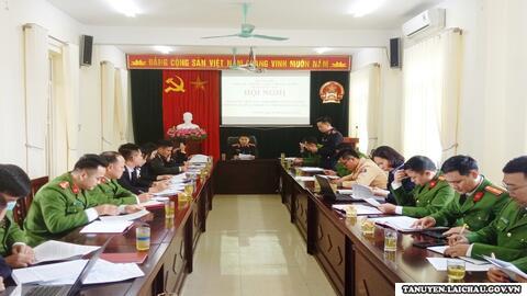 Liên ngành tố tụng huyện Tân Uyên tổ chức Hội nghị tổng kết công tác phối hợp trong hoạt động tố tụng năm 2023 và phương hướng nhiệm vụ trọng tâm năm 2024