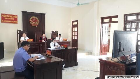  Xét xử trực tuyến các vụ án hình sự     