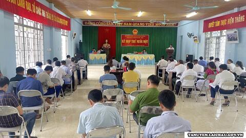 HĐND xã Trung Đồng tổ chức kỳ họp thứ mười một