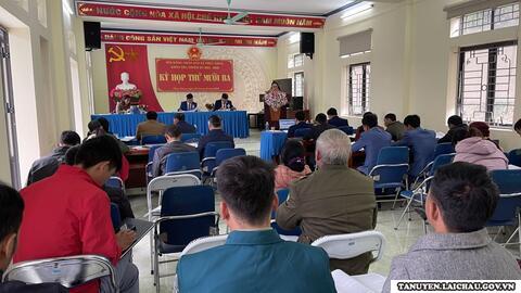 HĐND xã Phúc Khoa tổ chức kỳ họp thứ mười ba