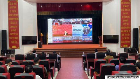 Hội nghị quán triệt các văn bản của Trung ương và Tỉnh ủy