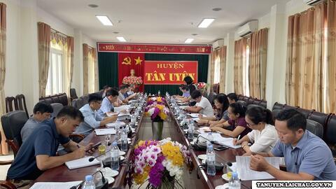 Kiểm tra, giám sát, đánh giá kết quả thực hiện Chương trình MTQG  giảm nghèo bền vững trên địa bàn huyện Tân Uyên     