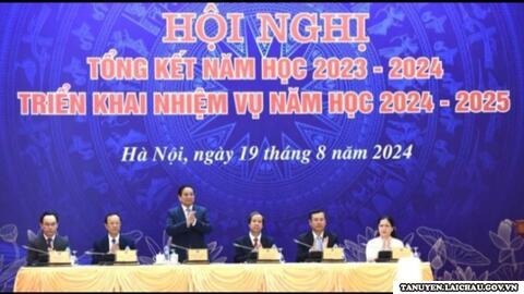 Hội nghị trực tuyến triển khai nhiệm vụ năm học 2024 - 2025