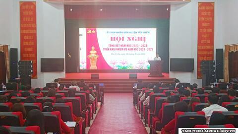 UBND huyện Tân Uyên tổng kết năm học 2023- 2024