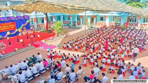 Trường Tiểu học xã Phúc Khoa khai giảng năm học mới 2024-2025
