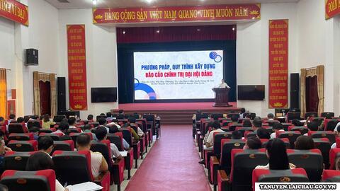 Hội nghị tập huấn về xây dựng các văn kiện đại hội đảng bộ các cấp, nhiệm kỳ 2025 – 2030