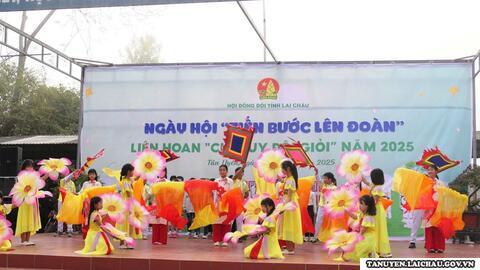 Hội đồng đội tỉnh Lai Châu tổ chức Ngày hội “Tiến bước lên Đoàn” và Liên hoan “Chỉ huy Đội giỏi” năm 2025