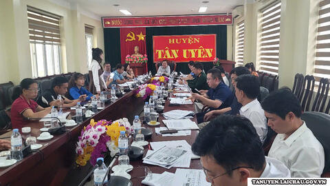 Họp Ban tổ chức Đêm Tân Uyên Trà và Thơ năm 2025