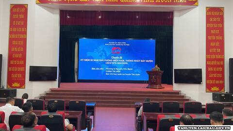 Hội nghị Báo cáo viên tháng tháng 4/2025