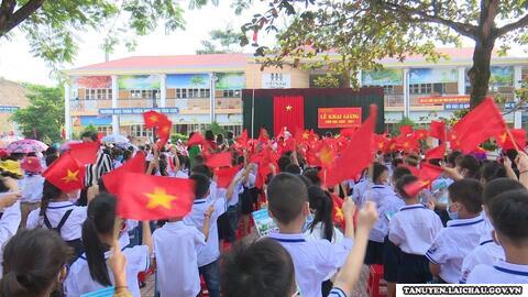Học tập và làm theo Bác tại trường Tiểu học số 1 Thị trấn