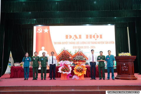 Đại hội thi đua quyết thắng lực lượng vũ trang huyện Tân Uyên giai đoạn 2019 - 2024