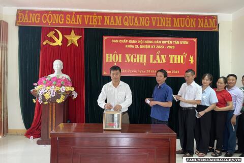 Hội Nông dân huyện Tân Uyên sơ kết 6 tháng đầu năm