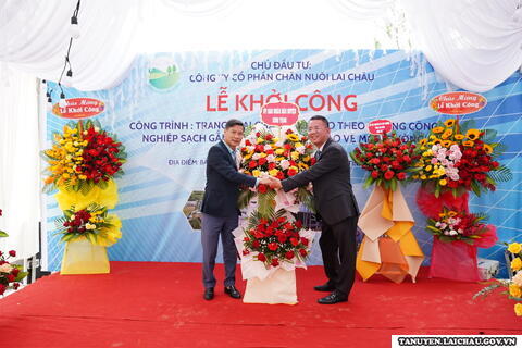 Lễ khởi công Công trình “Trang trại chăn nuôi heo theo hướng công nghiệp sạch gắn với trồng rừng bảo vệ rừng”