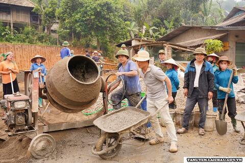 Xã Thân Thuộc nỗ lực xóa nhà tạm, nhà dột nát
