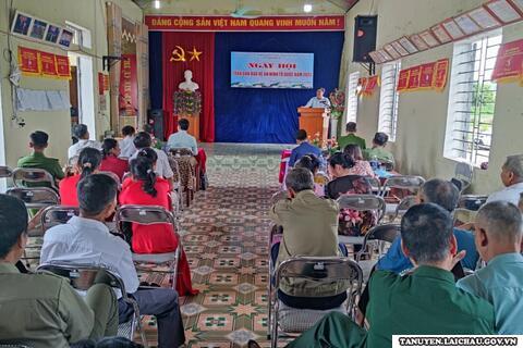 Ban Chỉ đạo PCTP, TNXH & XDPT TDBV ANTQ thị trấn Tân Uyên   tổ chức Ngày hội toàn dân bảo vệ an ninh tổ quốc năm 2023