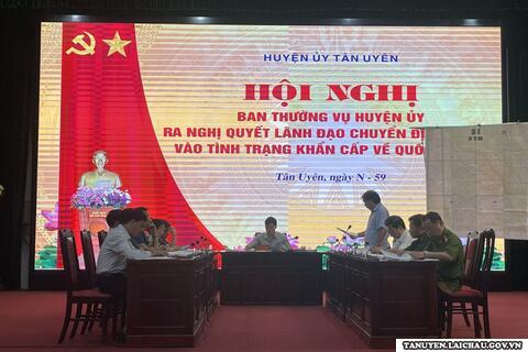 Huyện Tân Uyên gấp rút cho diễn tập khu vực phòng thủ
