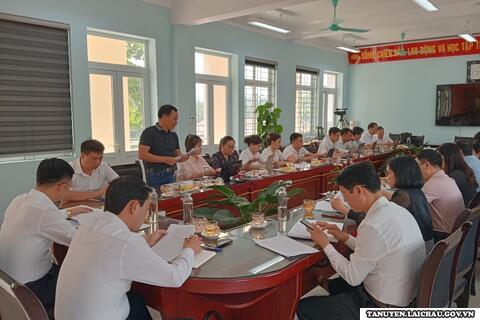 Hội nghị tổng kết kết quả khảo sát chính thức, công tác kiểm định chất lượng giáo dục và công nhận trường chuẩn quốc gia năm 2024
