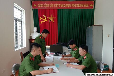 Công an xã Thân Thuộc, đảm bảo an ninh trật tự tại cơ sở