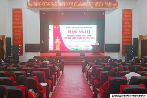 UBND huyện Tân Uyên tổng kết năm học 2023- 2024