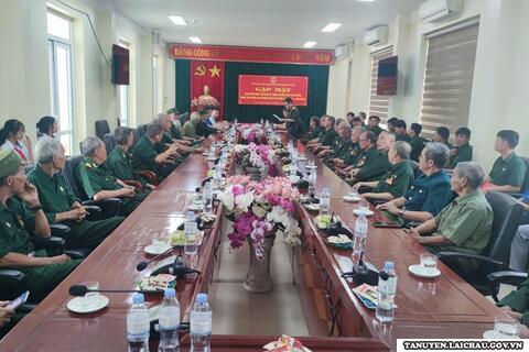 Gặp mặt Cựu chiến binh tiêu biểu kỳ niệm 50 năm Ngày Giải phóng miền Nam, thống nhất đất nước (30/4/1975 - 30/4/2025)
