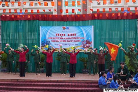 Ghi nhận tại Hội thi tuyên truyền kỷ niệm 50 năm Ngày giải phóng Miền Nam, thống nhất đất nước