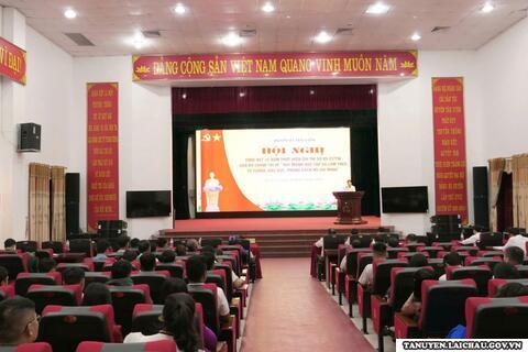 Huyện ủy Tân Uyên tổng kết 10 năm thực hiện Chỉ thị số 05 về “Đẩy mạnh học tập và làm theo tư tưởng, đạo đức, phong cách Hồ Chí Minh”.