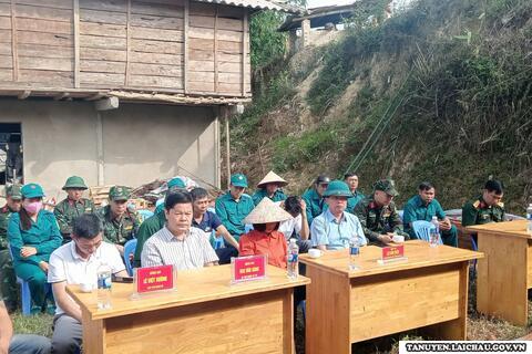 Khởi công xóa nhà tạm, nhà dột nát tại xã Pắc Ta