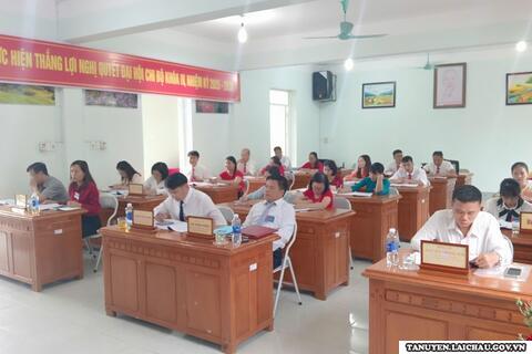 Đại hội Chi bộ Trường PTDT nội trú THPT Tân Uyên lần thứ IV,  nhiệm kỳ 2025-2030