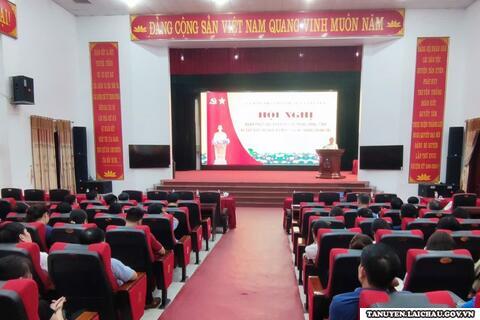 Hội nghị quán triệt các văn bản của Trung ương, tỉnh về việc sắp xếp, tổ chức bộ máy của hệ thống chính trị