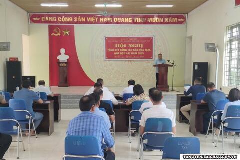 Xã Hố Mít hoàn thành 100% việc xóa nhà tạm, nhà dột nát