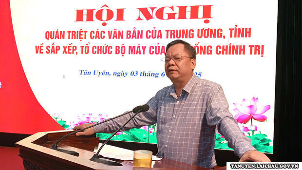 Huyện ủy Tân Uyên: Hội nghị Ban Chấp hành Đảng bộ huyện khóa XVIII, nhiệm kỳ 2020- 2025 (mở rộng).