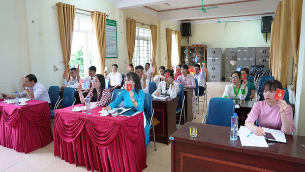 Đại hội Chi bộ Chính quyền 2 lần thứ I, nhiệm kỳ 2025 – 2030