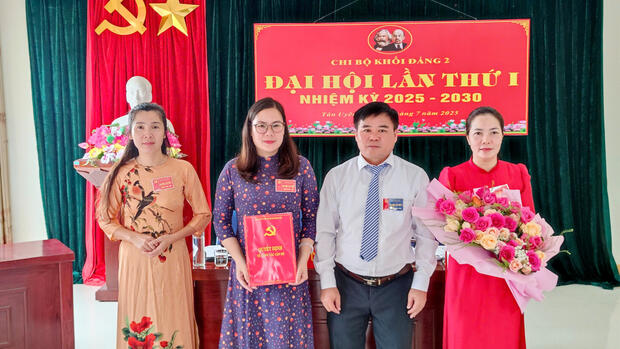 Đại hội Chi bộ khối đảng 2 lần thứ I, nhiệm kỳ 2025 – 2030