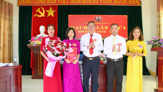 Đại hội Chi bộ khối Đảng 1 lần thứ I, nhiệm kỳ 2025 – 2030 thành công tốt đẹp